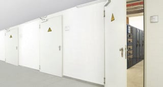 Rauchschutztür aus Stahl