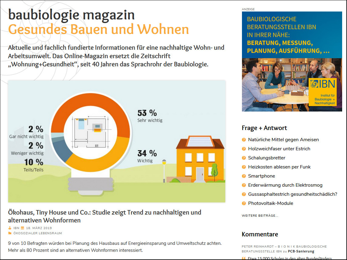Baubiologie Magazin