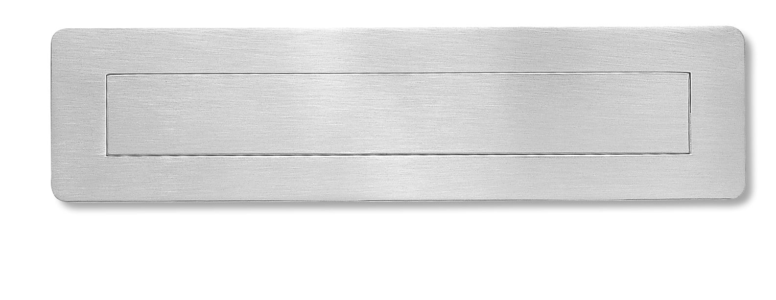 Briefeinwurf aus Edelstahl