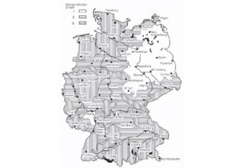 Übersichtskarte zur Schlagregenbeanspruchung nach DIN 4108-3, Anhang C
