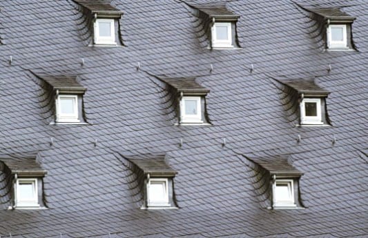 Traditionelle Schiefereindeckung im Steildach: Kloster Paradies in Soest