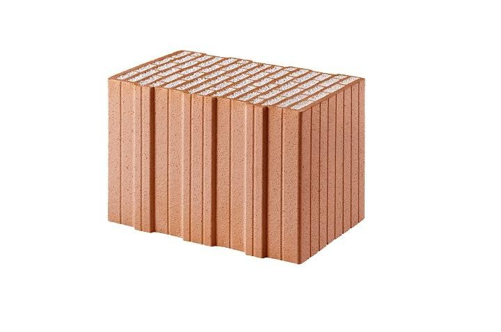 Ziegel mit Füllung aus Perlite