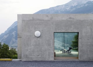 Einfamilienhaus aus Leichtbeton in Chur, Architekt: Patrick Gartmann, Chur/CH