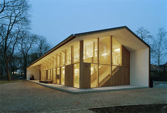Die neue Werkhalle